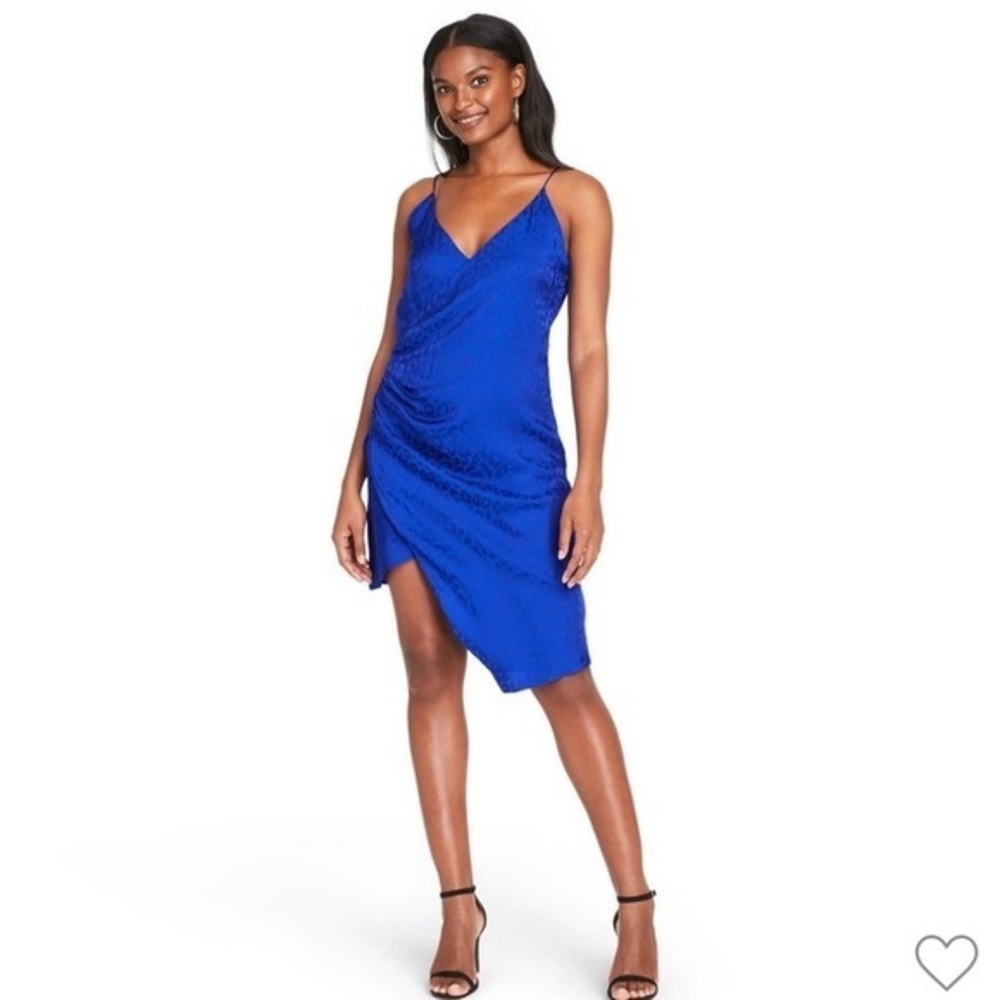 Cushnie x Target Leopard Print Wrap Slip Dress